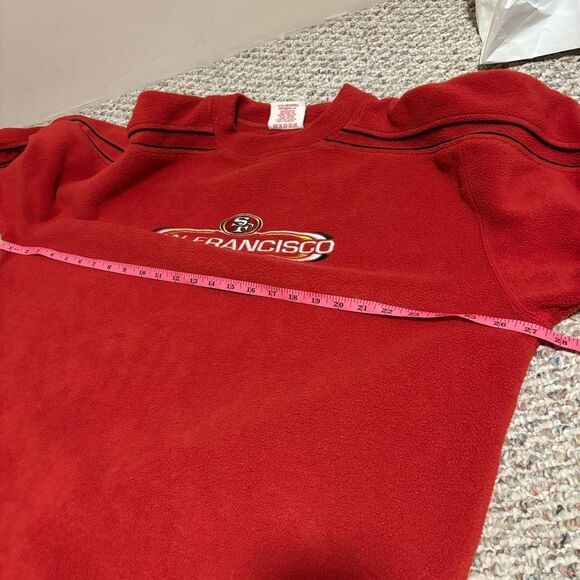 Vintage San Francisco 49ers Fleece Embroidered NFL Football Pullover- Size XL - Picture 5 of 8